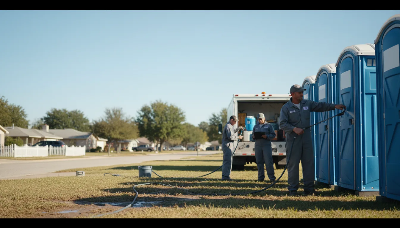 Long-Term Portable Toilet Rental in Prairie Hill, TX near me